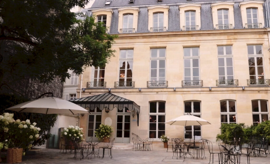 Französische Chateau-Hochtzeit